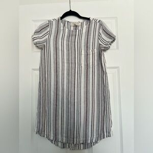 Cloth & Stone Striped tunic top XS